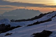 63 Verso il Resegone il cielo si colora di tramonto